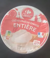 Craime fraîche épaisse entière