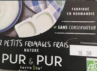 12 Petits fromages frais nature