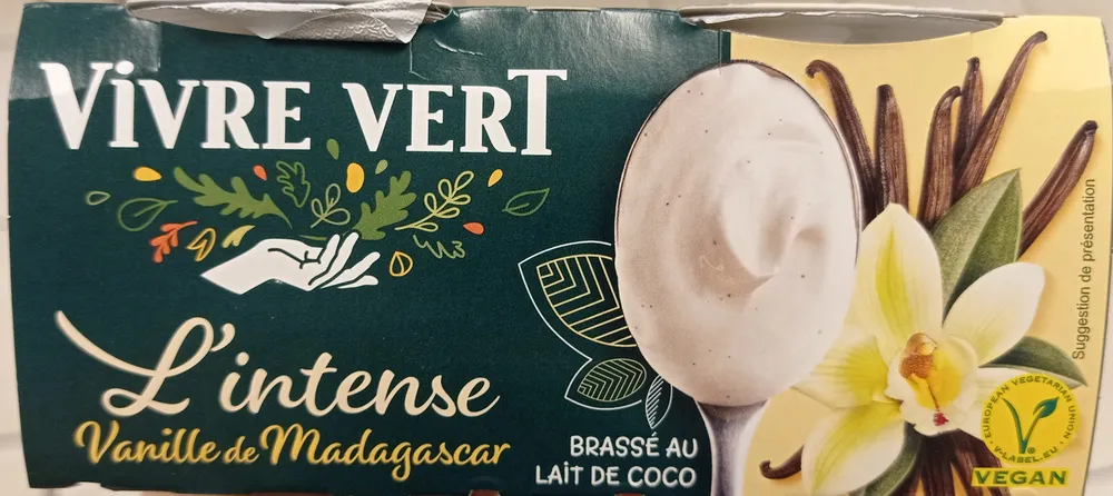 Brassé crémeux coco & vanille de Madagascar