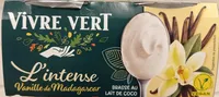 Brassé crémeux coco & vanille de Madagascar