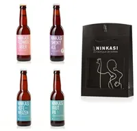 4 x 33cl - Coffret cadeau Ninkasi Signature n°1 : Ninkasi Brut IPA, Ninkasi Hefeweizen, Ninkasi Smoky Ale et Ninkasi Flower Lager