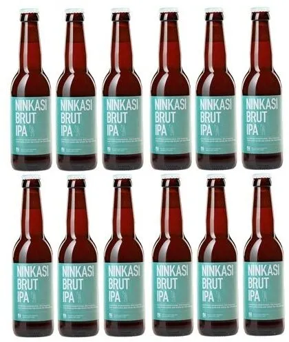 Lot 12x33cl - Bière Ninkasi Brut IPA