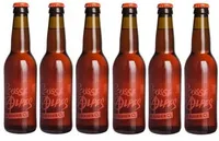 Lot 6x33cl - Bière artisanale Rousse des Alpes by Mandrin - 5% alc./Vol - Brasserie du Dauphiné - Médaille Argent WBA 2018