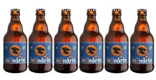 Lot 6x33cl - Bière artisanale Mandrin aux Noix - 5,8% alc./Vol - Brasserie du Dauphiné