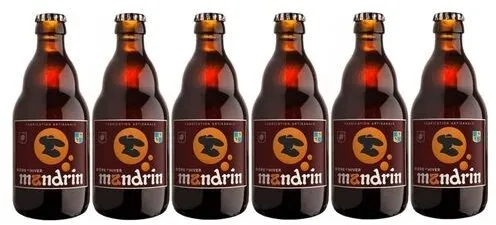 Lot 6x33cl - Bière artisanale Mandrin d'Hiver - 33cl 8% alc./Vol- Brasserie du Dauphiné