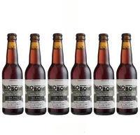 Lot 6x33cl - Bière artisanale Nobow Oak Spirit by Mandrin - 33cl 6,5% alc./Vol- Brasserie du Dauphiné