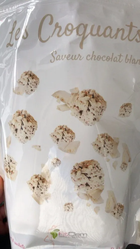 Les croquants chocolat blanc