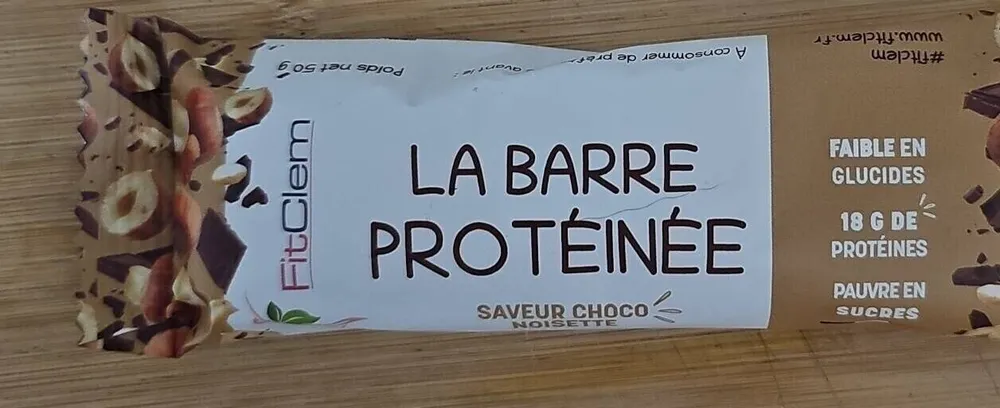 Barre proteinée choco noisette