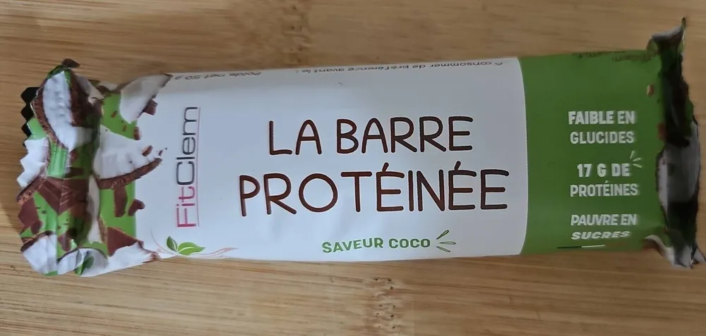 Barre proteinee coco  chocolat