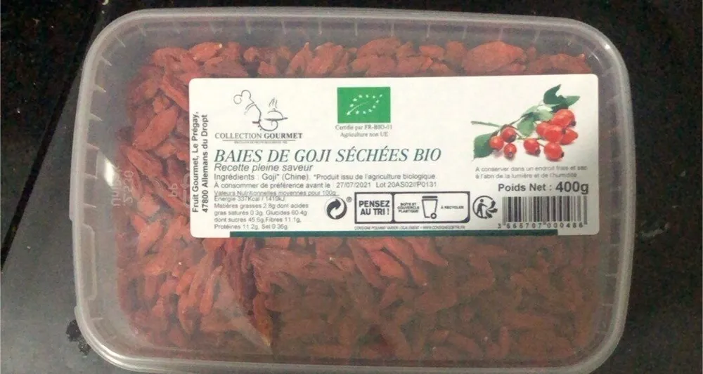 BAIES DE GOJI SECHEES BIO