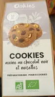 Cookies avoine chocolat noir