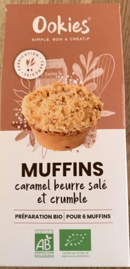 Muffins caramel beurre sale et crumble