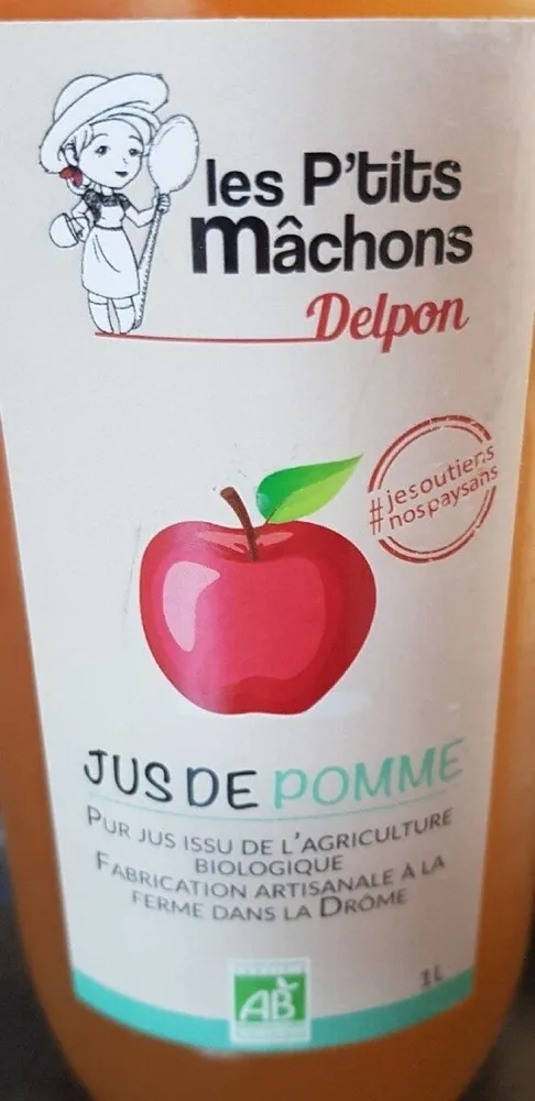 Jus de pomme Les P'tits Machons