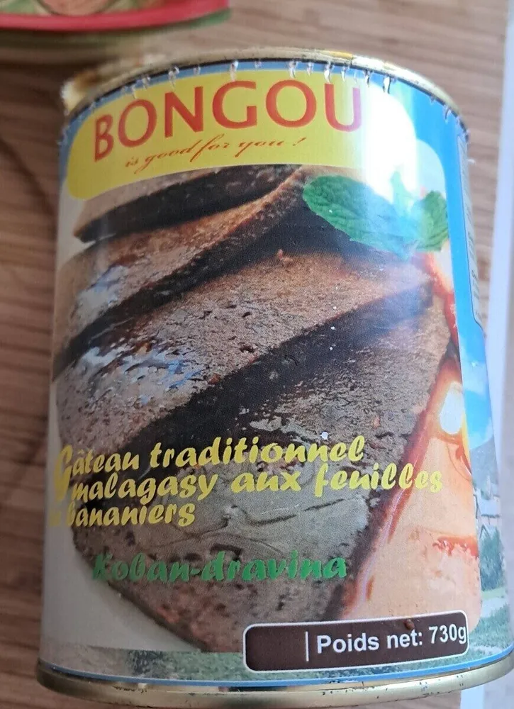 Gateau traditionnel malagasy aux feuilles de bananiers