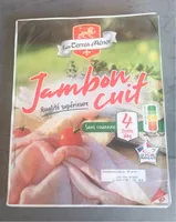 Jambon cuit superieur , découenné et degraissé