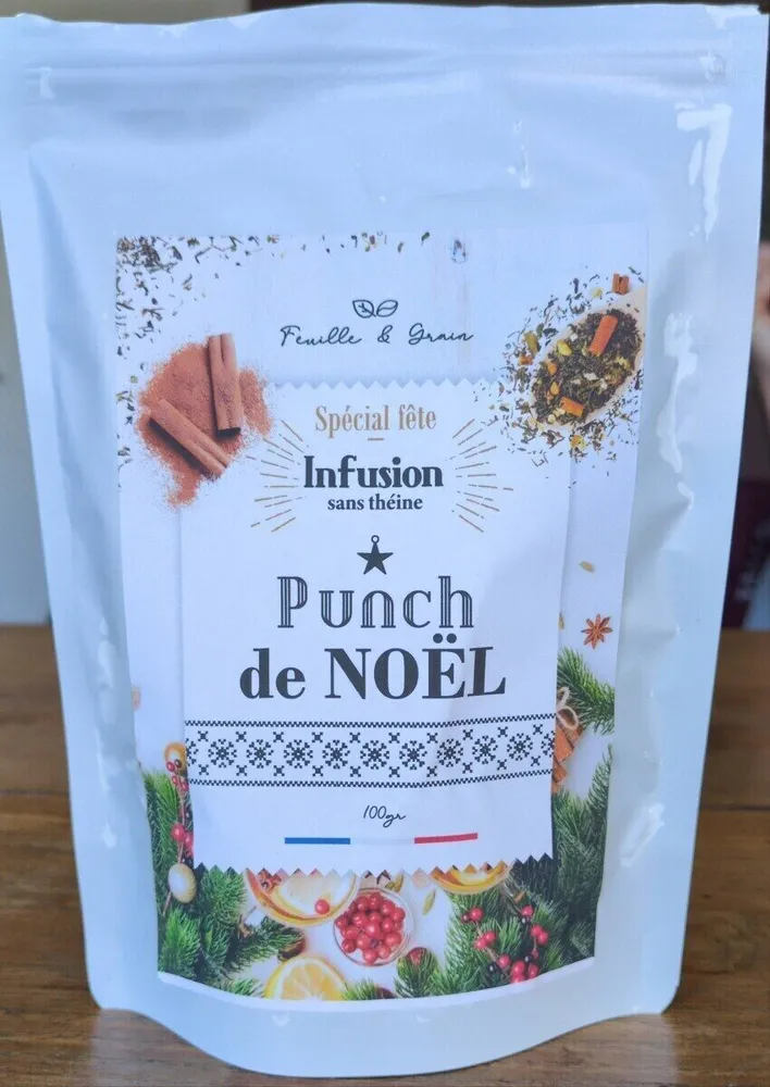 Infusion sans théine Punch de Noël