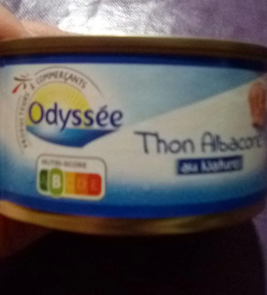 Thon albacore au naturel