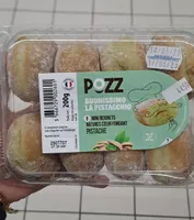 BUONISSIMO LA PISTACCHIO 8 MINI BEIGNETS NATURES CŒUR FONDANT PISTACHE