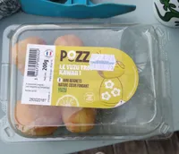 8 Mini beignets nature cœur fondant Yuzu