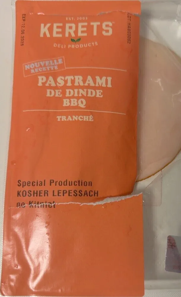 Pastrami de dinde