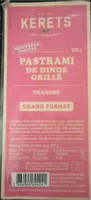 Pastrami de dinde grillet