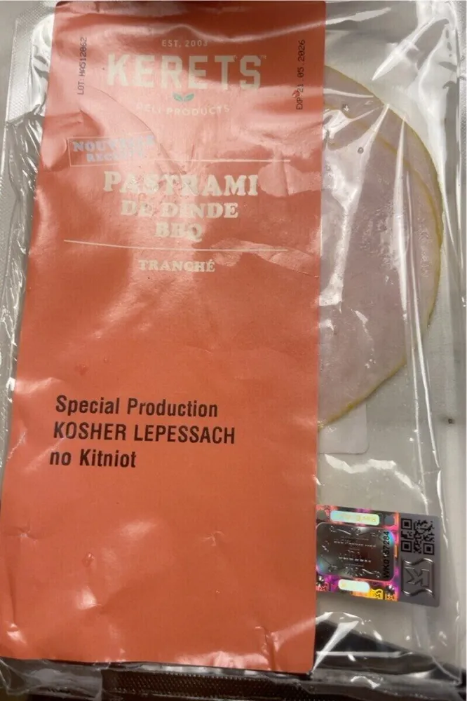 Kerets pastrami de dinde