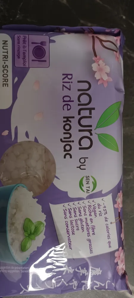 Riz de konjac