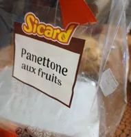 brioche panettone aux fruits
