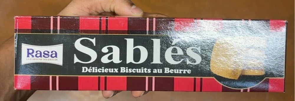 Rasa cookies au beurre