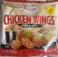 Chicken wings fried &spicy