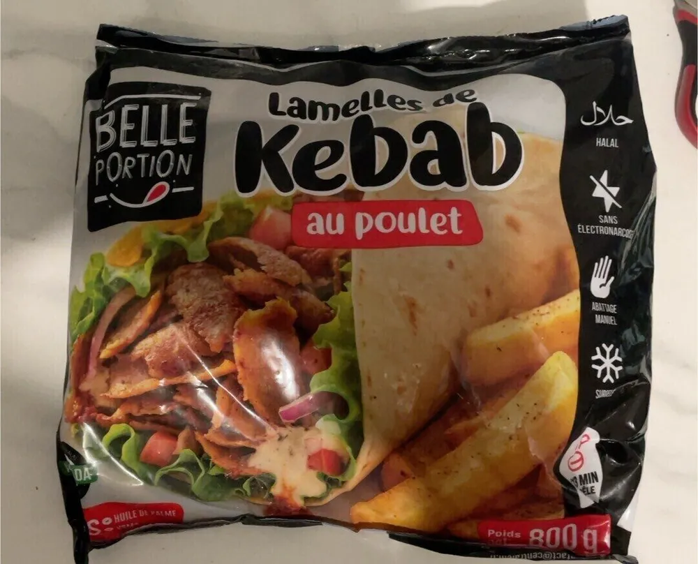Lamelle de kebab