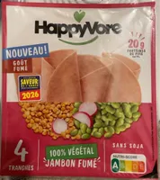 Jambon Fumé 100% Végétal