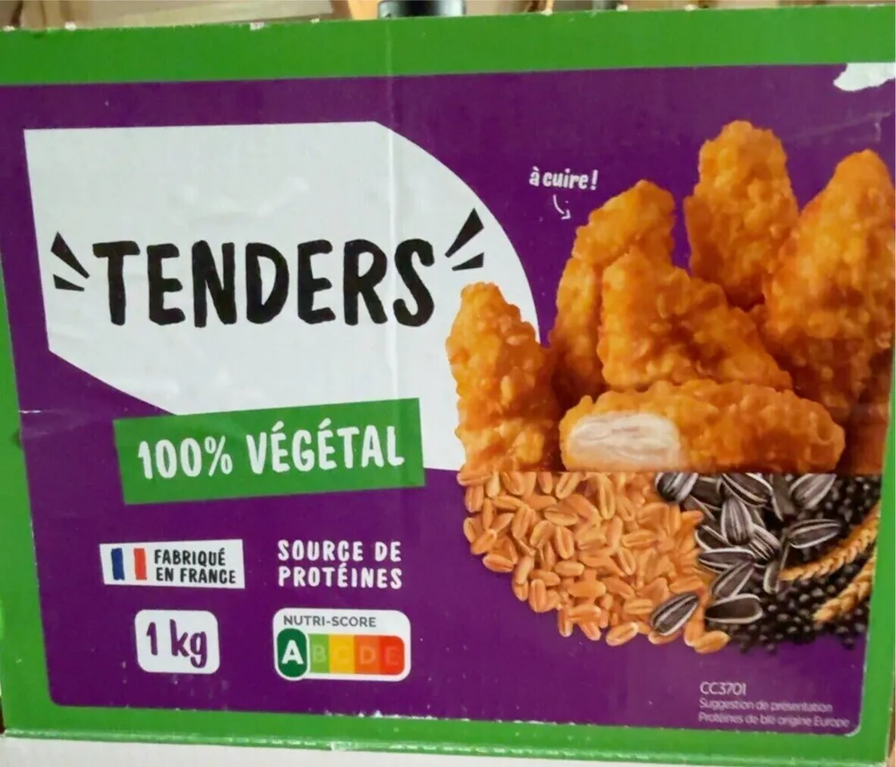 TENDERS VEGETAL