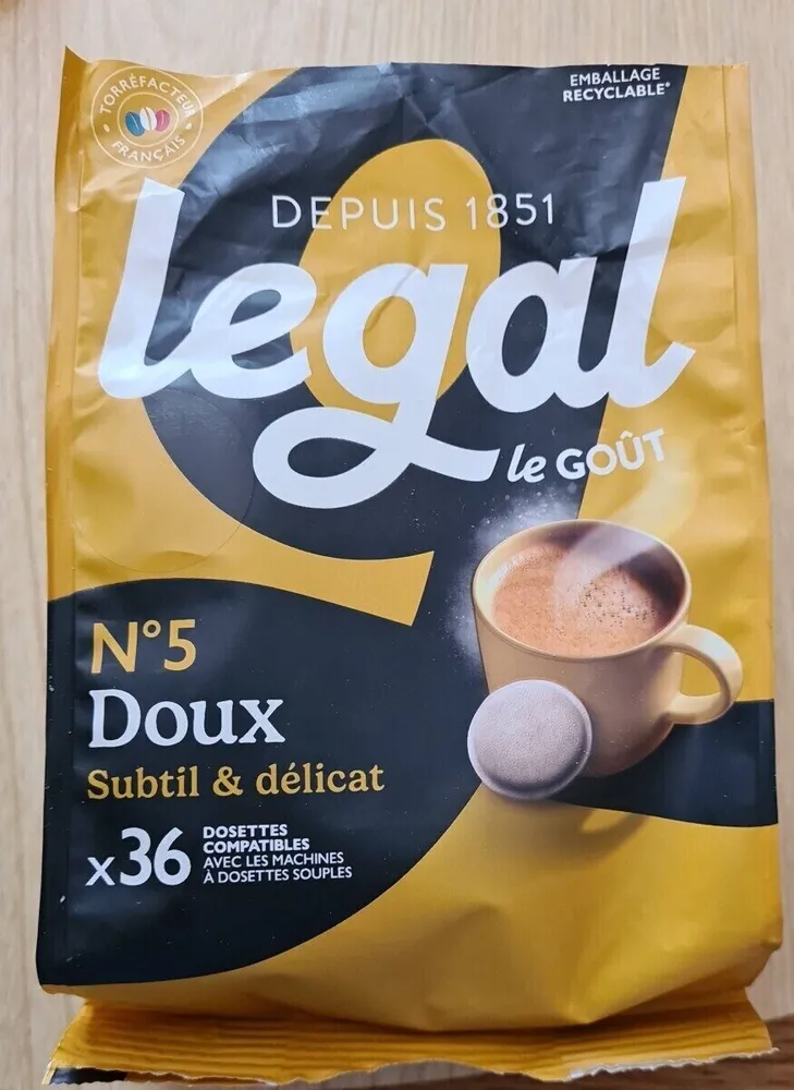 Café  n 5 doux subtile et délicat