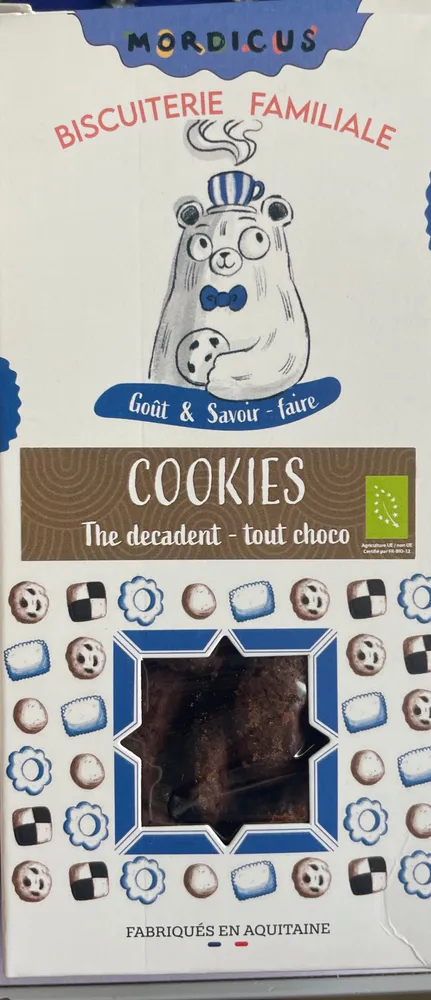 COOKIES The decadent - tout choco