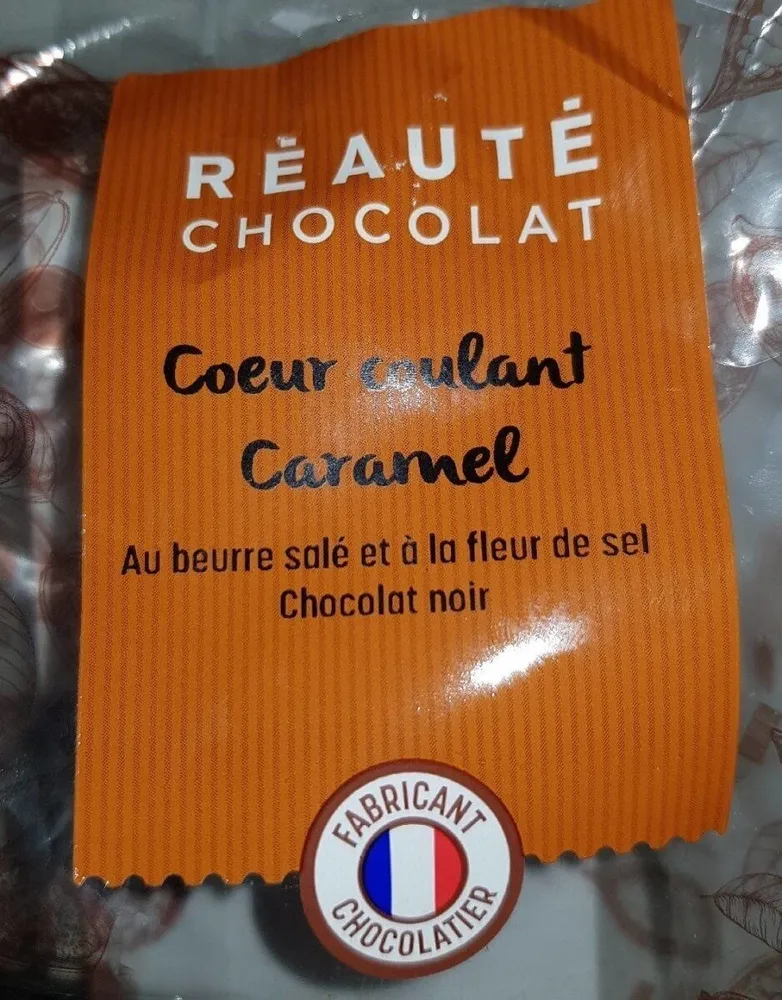 Cœur coulant caramel