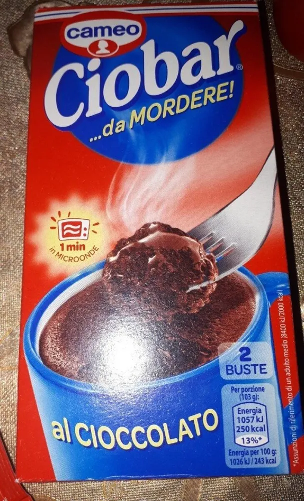 Préparation pour gâteau au chocolat