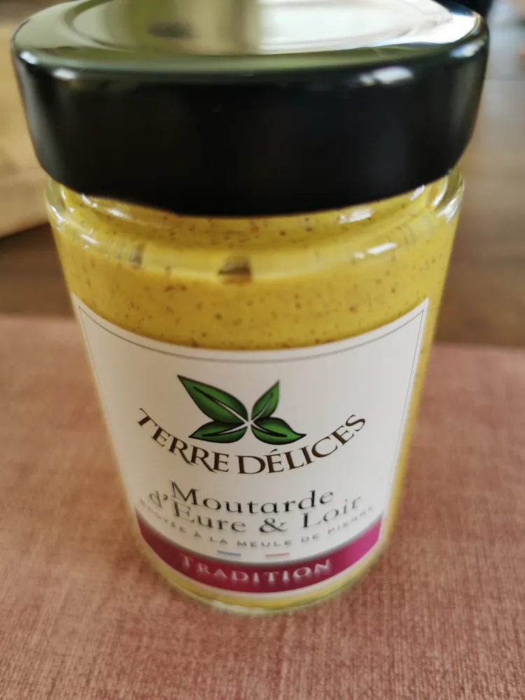 Moutarde d'Eure et Loir broyée à la meule de pierre