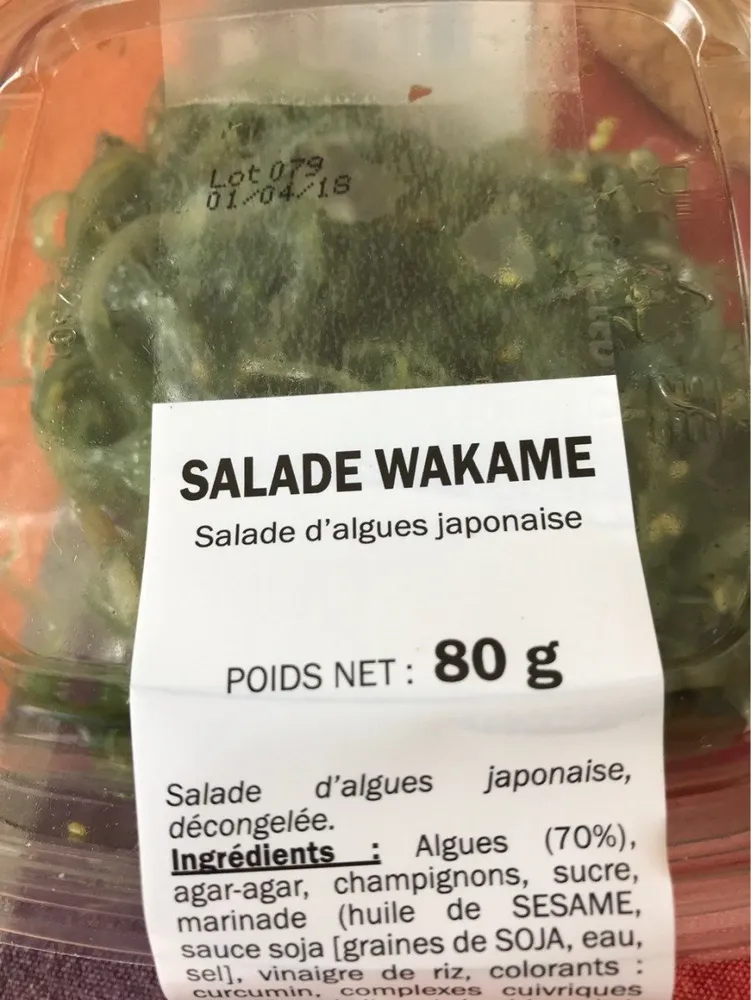 Salade Wakame