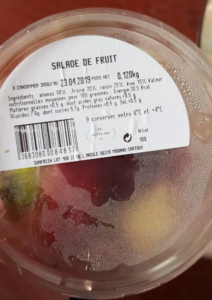 Salade de fruit