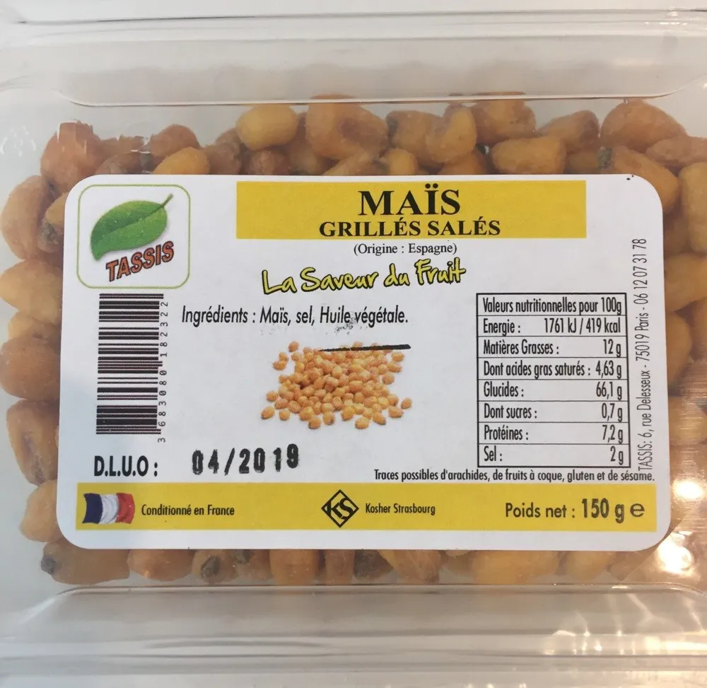 Mais grilles sales