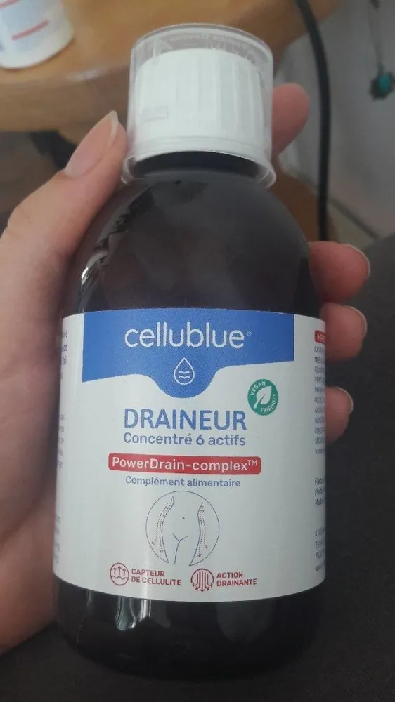 Draineur concentré 6 actifs, powerDrain-complex