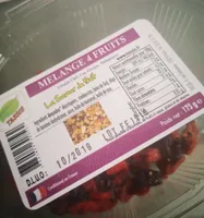 Mélange 4 fruits secs et desidraté