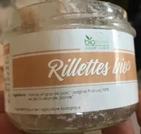 Rillettes bio