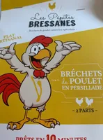 Brechets de poulet en persillade