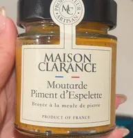 Moutarde piment d’Espelette