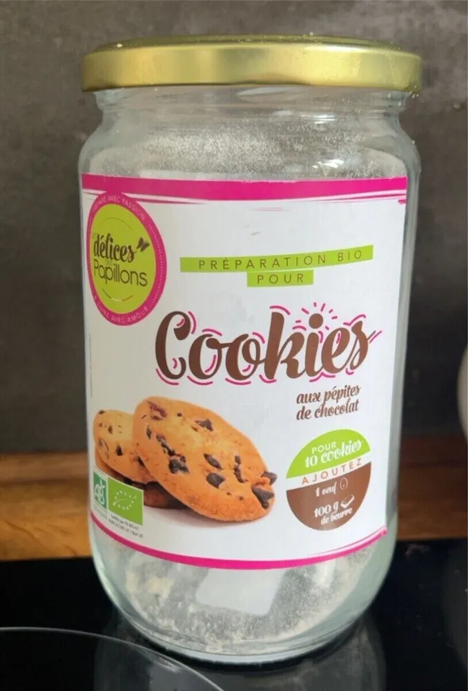 Préparation BIO pour cookies