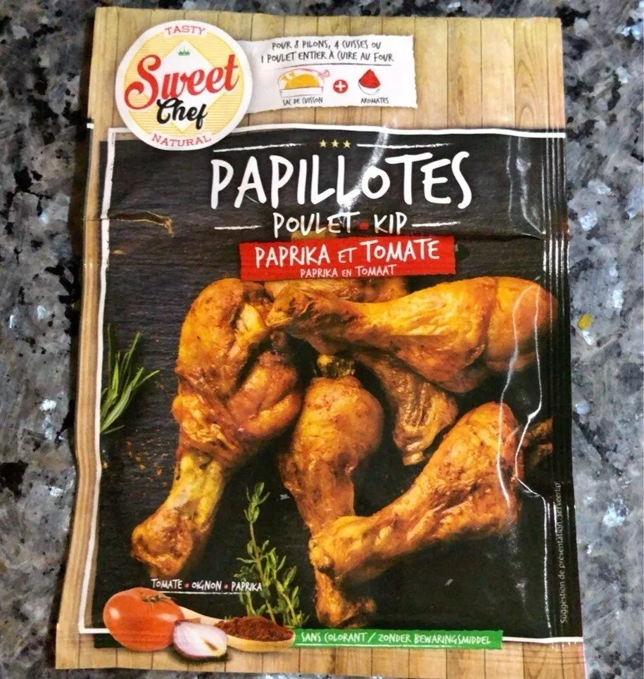 papillotes poulet