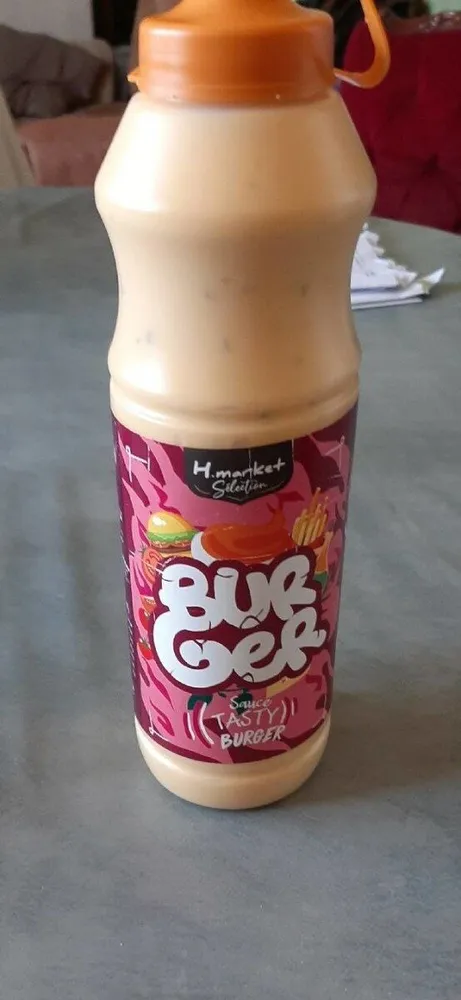 Sauce tasty burger