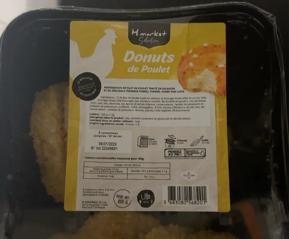 Donuts de poulet